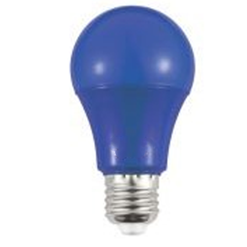 נורת לד 9W A60  אור כחול E27
