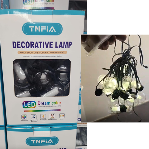 גרילנדת נורות USB לד מובנה 6 מטר צבעוני RGB