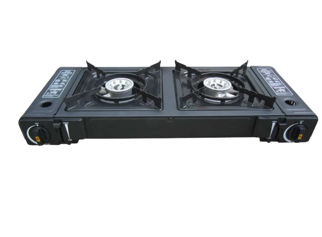 כירת גז כפולה PORTABLE DOUBLE GAS STOVE