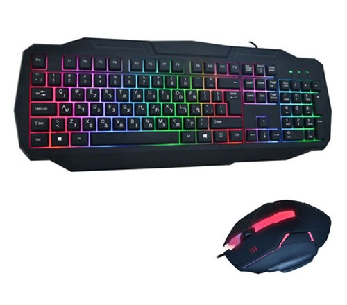 סט מקלדת ועכבר גיימינג 3434