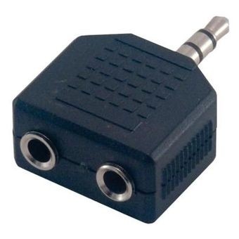 מפצל 3.5MM סטריאו זכר - 2x3.5 סטריאו נקבה AUX (מפצל לאוזניות)