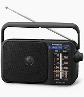 רדיו שולחן פנסוניק על סוללות/חשמל PANASONIC RF-2400D